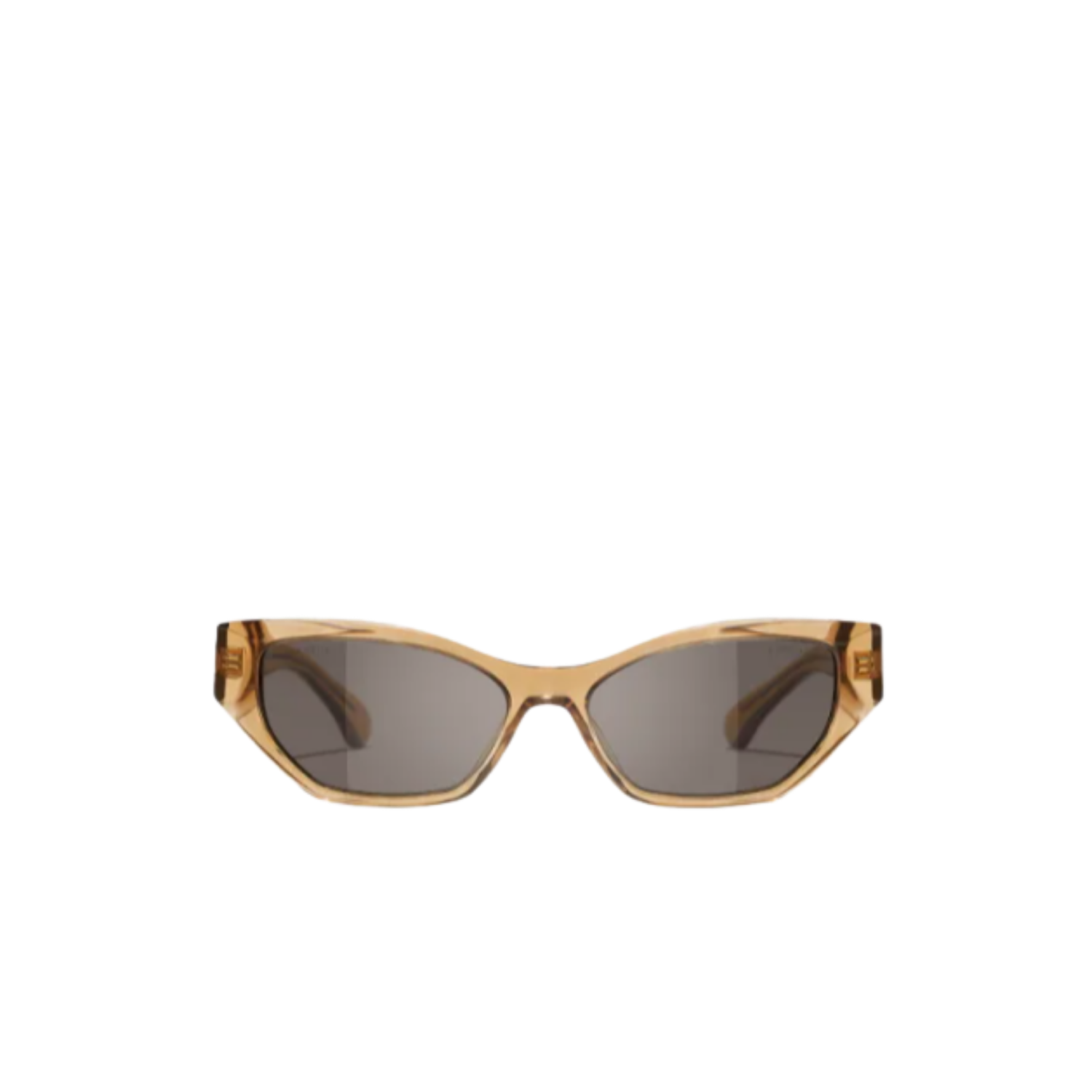 Chanel Cat Eye Sunglasses Amber For Women A71785 X08101 S4813