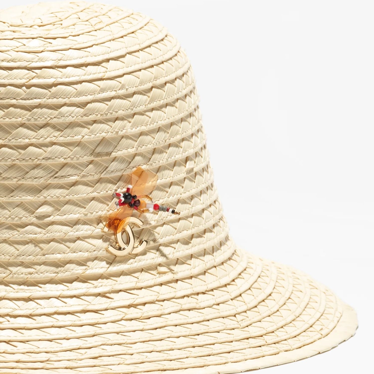 Chanel Coco Beach Hat Beige For Women AAB919-B23907-U8885