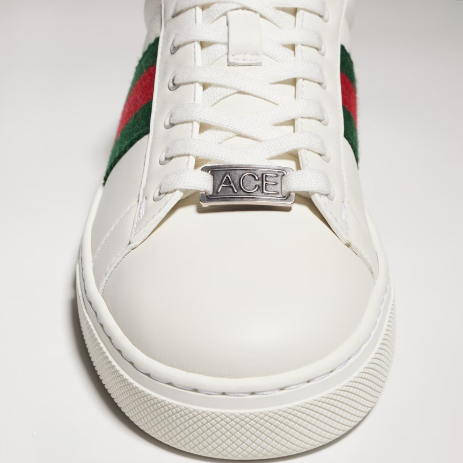 Gucci Ace Sneakers With Web White For Women 757943 AACAG 9055