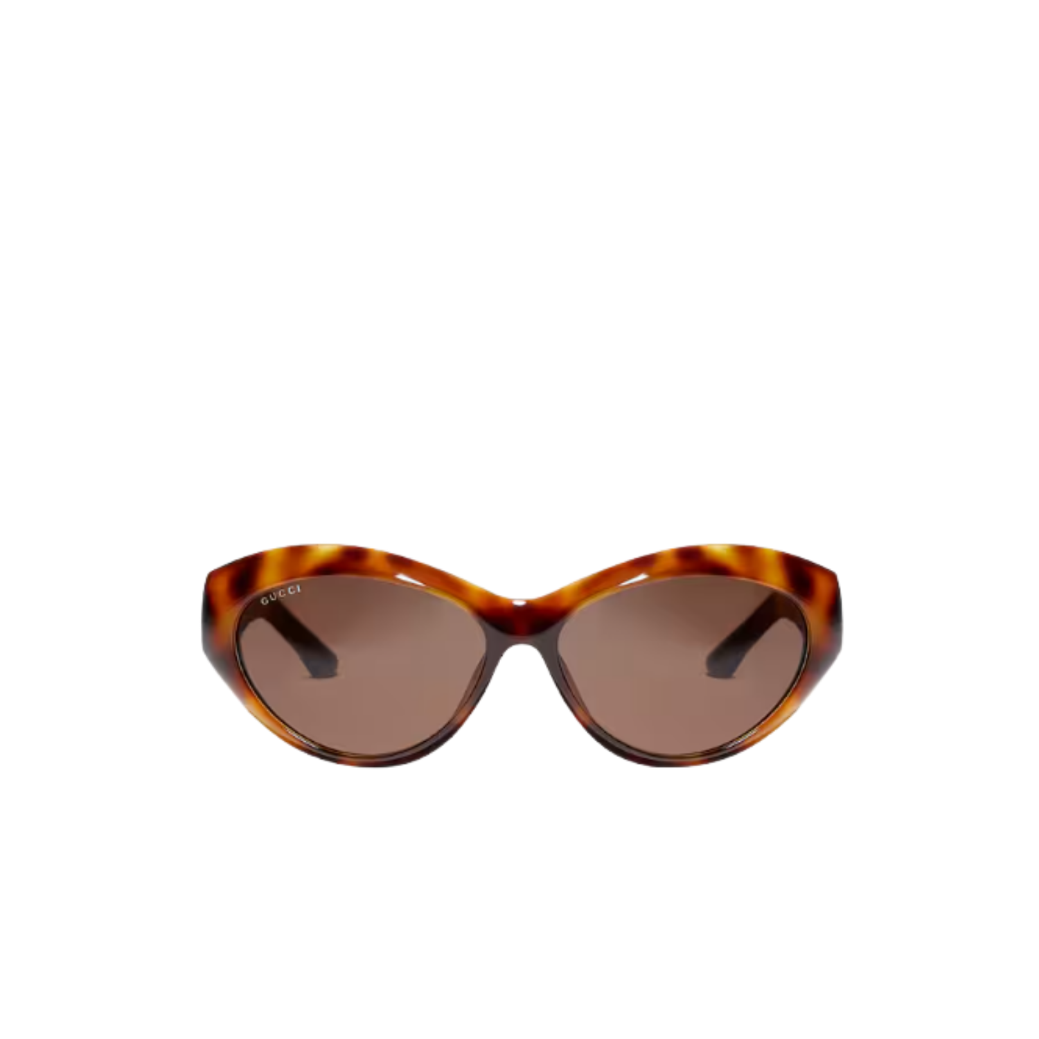 Gucci Cat Eye Frame Sunglasses Brown Tortoiseshell For Women 875964 J0740 2323