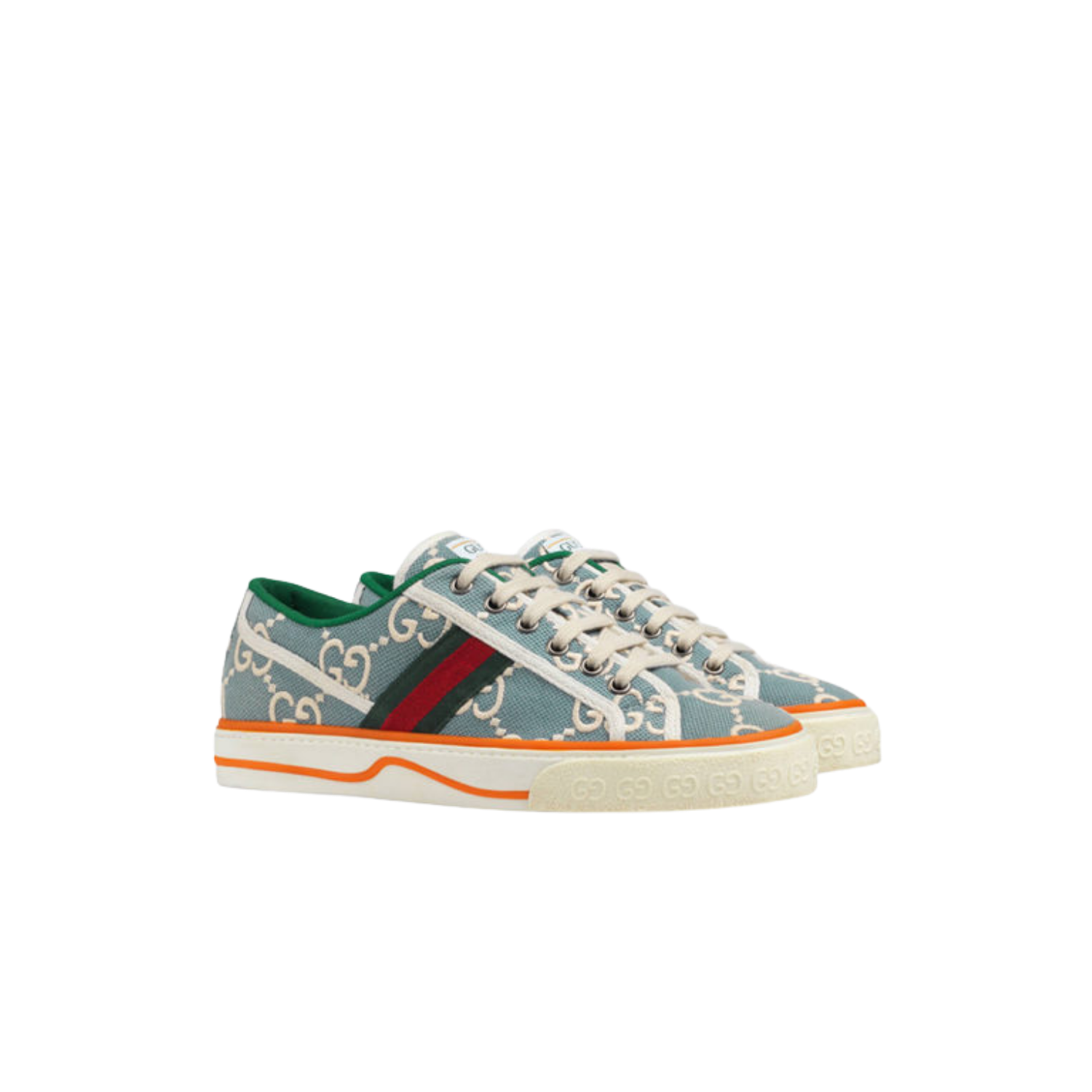 Gucci GG Tennis 1977 Sneakers Light Blue For Women 606110-H0G10-3460