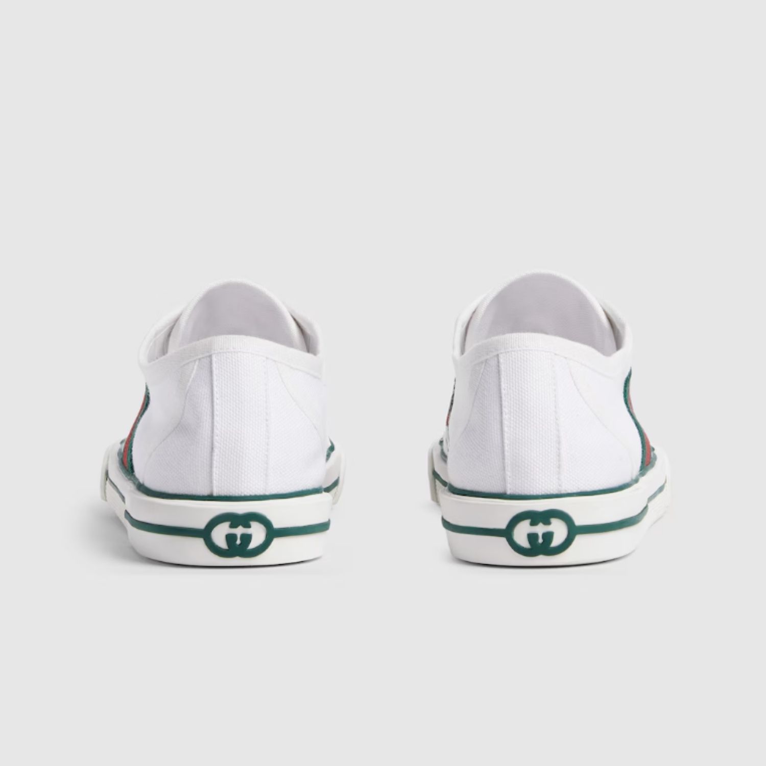 Gucci GG Tennis 1977 Sneakers White Canvas For Women 859219 FAFS4 9074