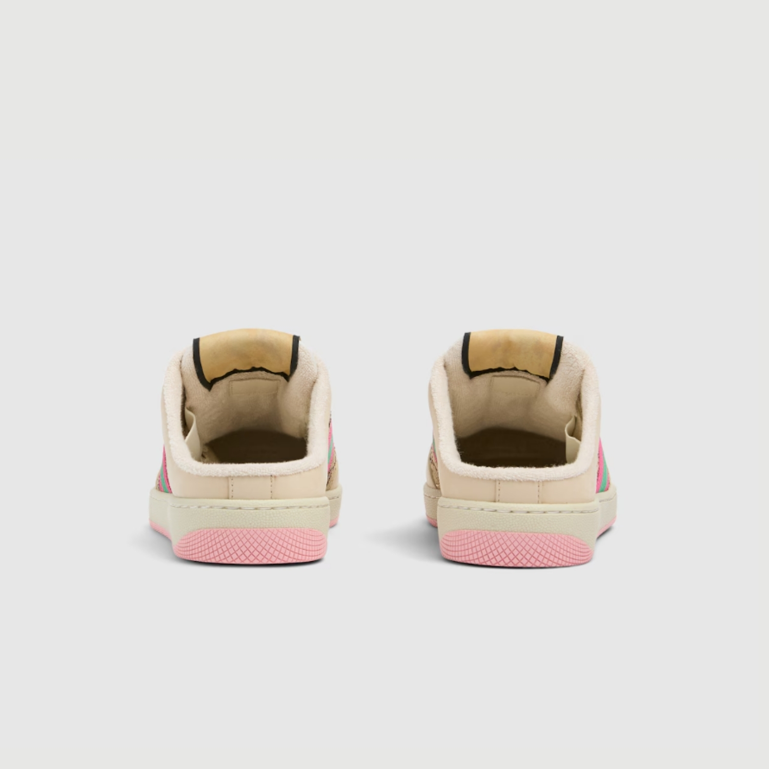 Gucci Screener Sneakers Camel/ Dark Brown For Women 870747 FAFI6 2554