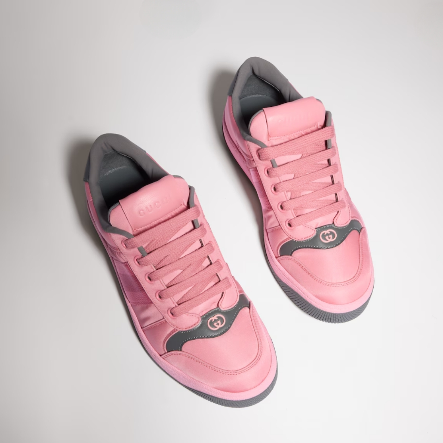 Gucci Screener Sneakers Pink For Women A000MW FAGAU 5846