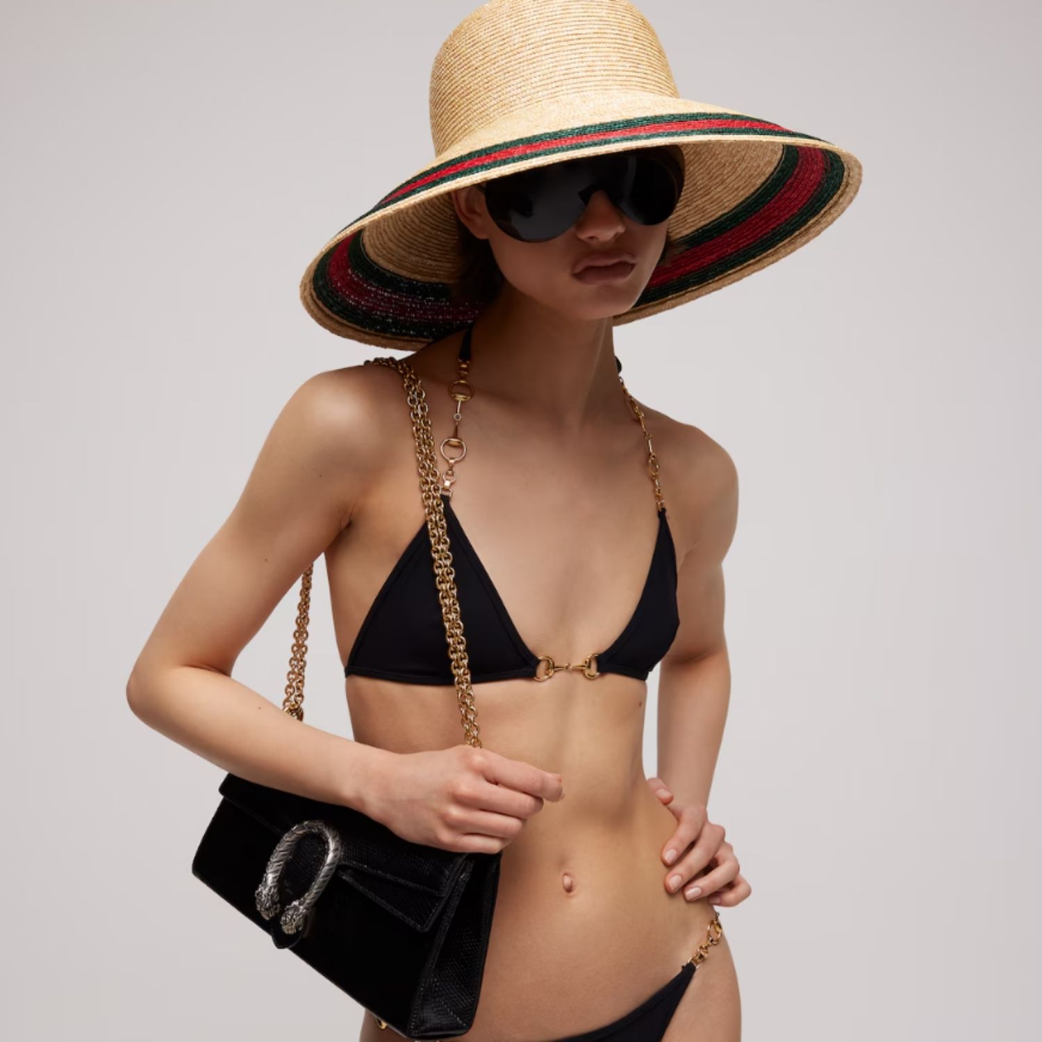 Gucci Woven Hat Beige For Women 876241 3HBMA 9666