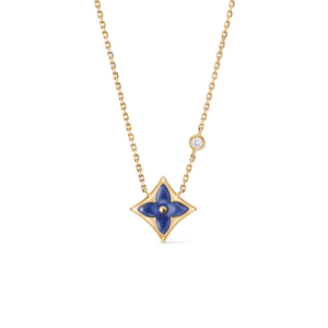 Louis Vuitton Color Blossom BB Star Pendant Necklace Yellow Gold For Women Q03914