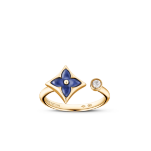Louis Vuitton Color Blossom Mini Star Ring Yellow Gold For Women Q0U95G