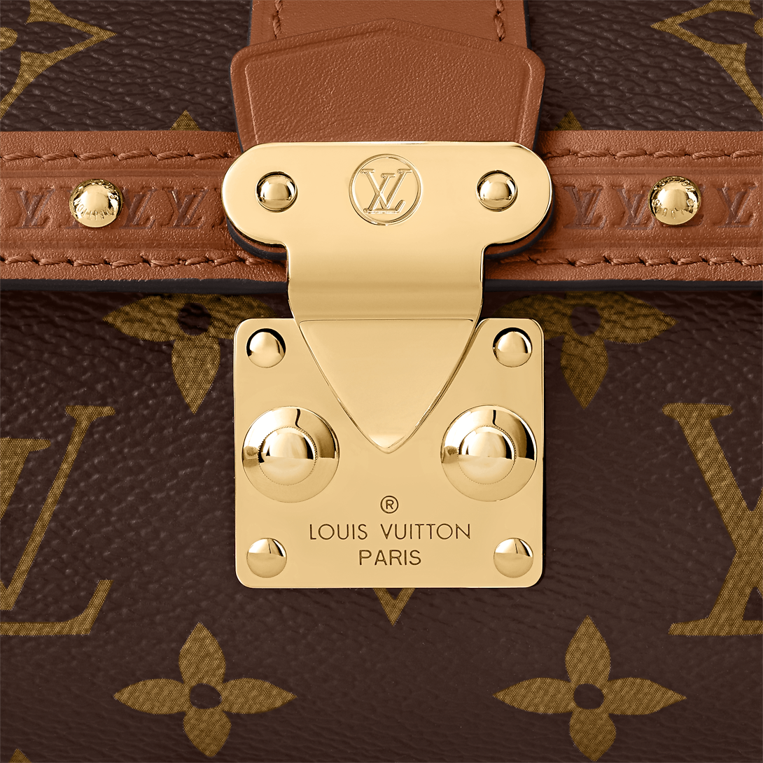 Louis Vuitton Papillon Trunk Shoulder Bag 7.5in/ 19cm Monogram Brown Gold Hardware For Women M57835