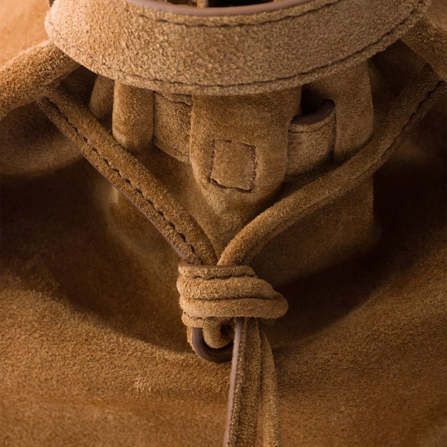 Prada Bonnie Large Shoulder Bag 15in/ 38cm Cinnamon Suede Gold Hardware For Women 1BA433_2C4S_F0401_V_MOO