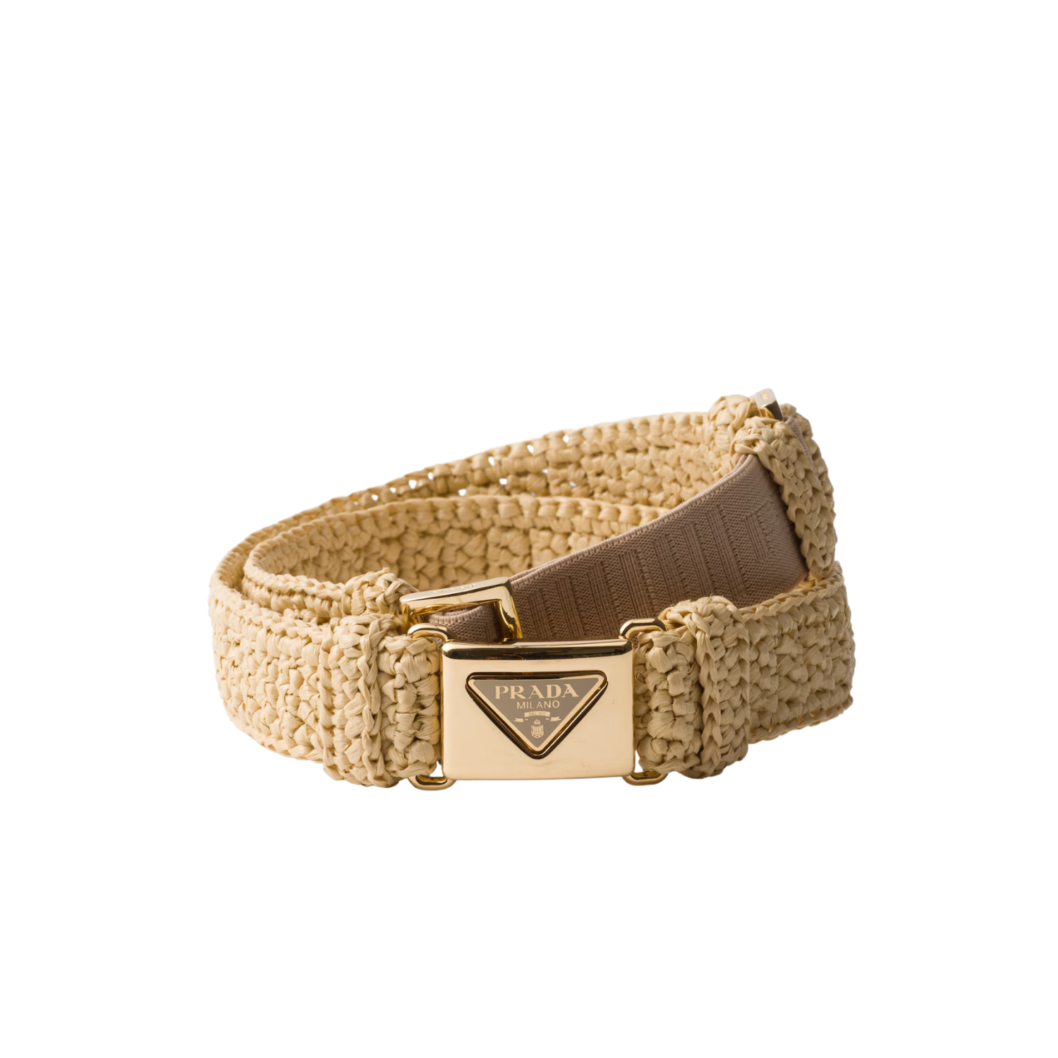 Prada Crochet Belt Natural For Women 1CM265_2C2T_F0018