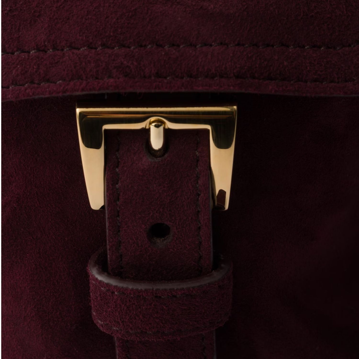 Prada Explore Medium With Flap Shoulder Bag 11.8in/ 30cm Burgundy Suede Gold Hardware For Women 1BD394_008_F0007_V_NOO