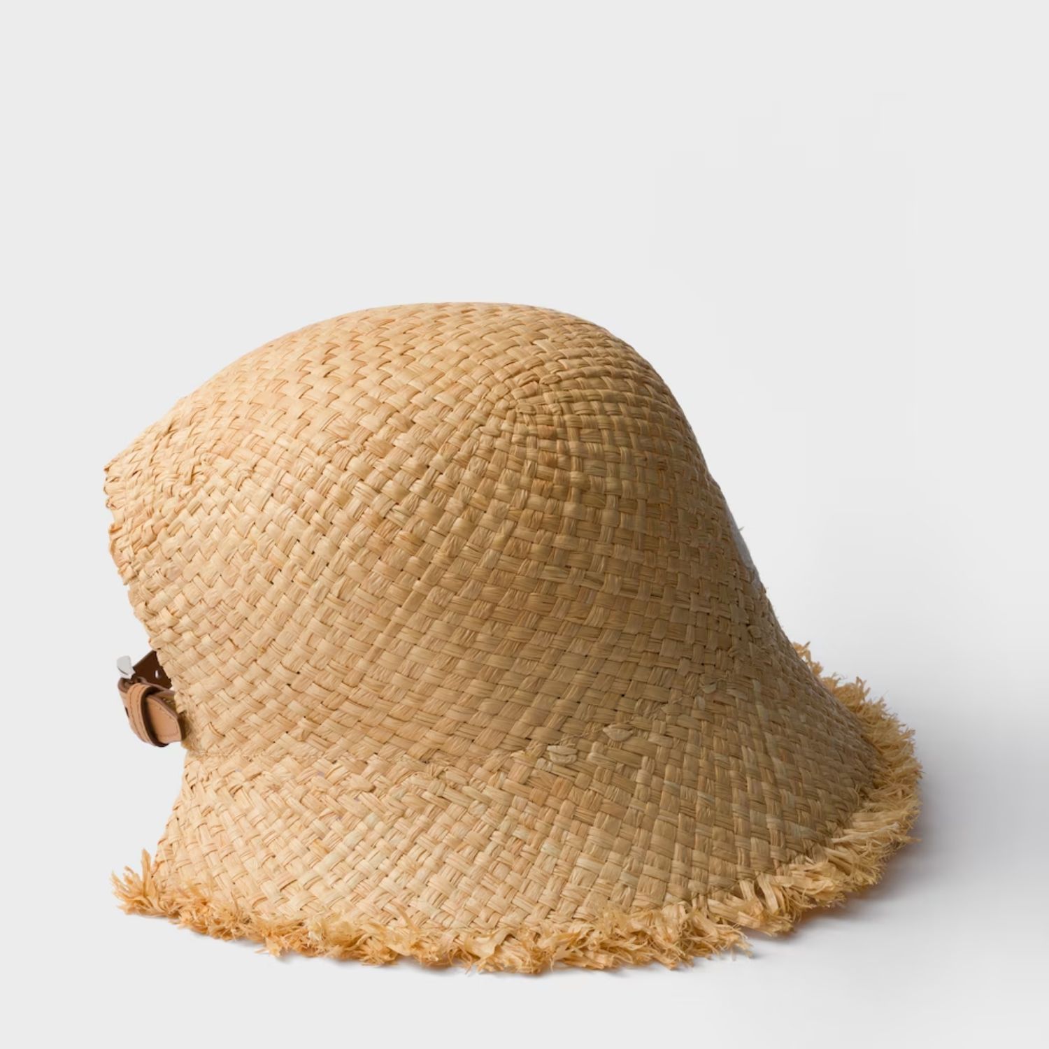 Prada Hat Tan Raffia For Women 1HC519_2ZP6_F0018