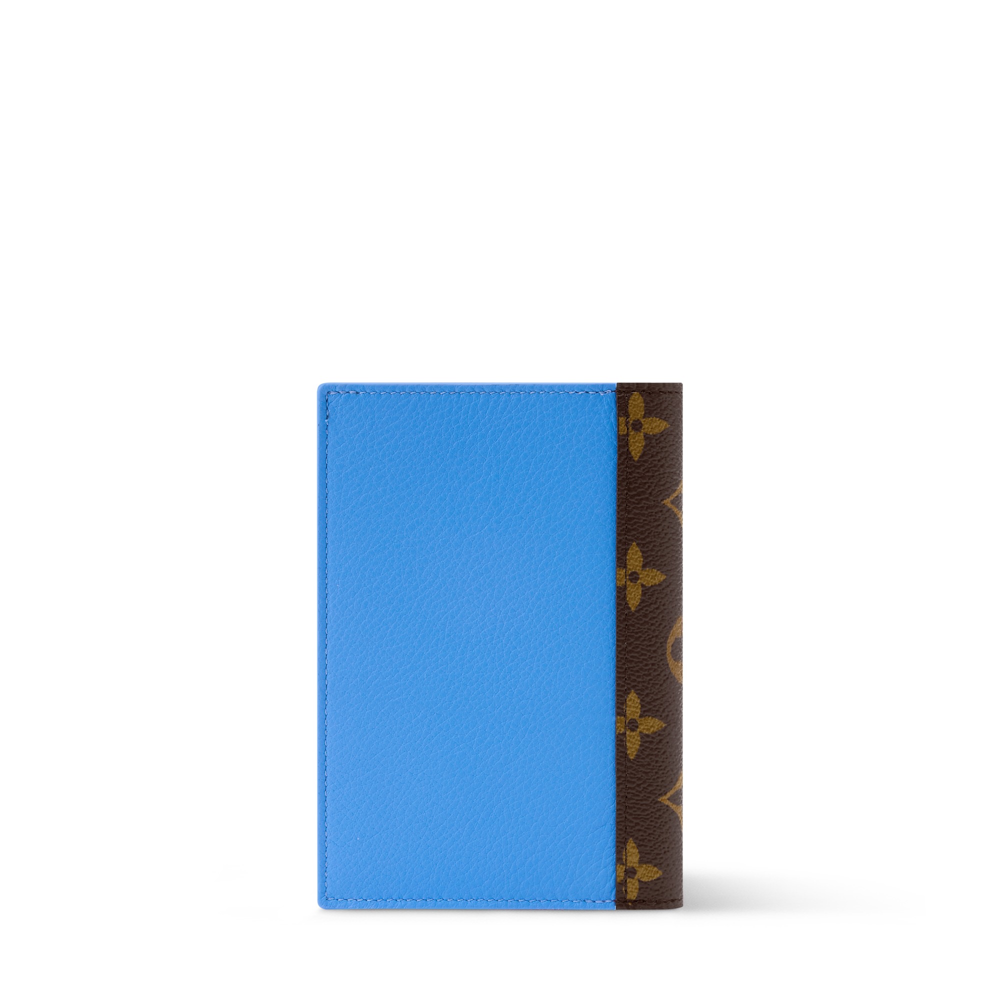 Louis Vuitton Passport Cover Wallet 5.5in/ 14cm Blue For Women M28496